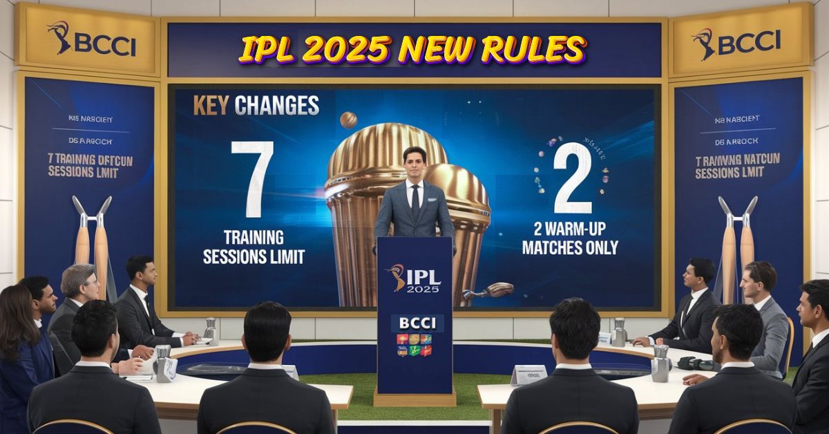 IPL 2025 New rules and their impact on training sessions!