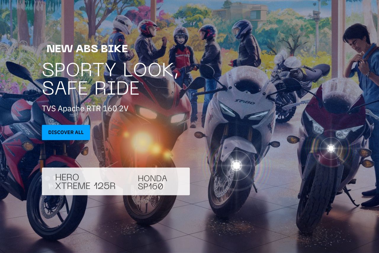 New Bike TVS Apache RTR 160 2V ,Yamaha FZ FI, Hero Xtreme 125R